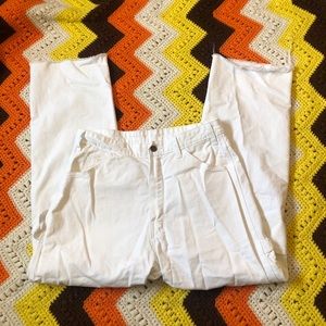 White carpenter dickies